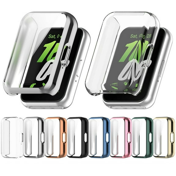 Joernso Smart Watch Screen Protector Scratch-proof Impact Resistant Easy to Install Ultralight Protective TPU Watch Shell for SamsungGalaxy Fit 3