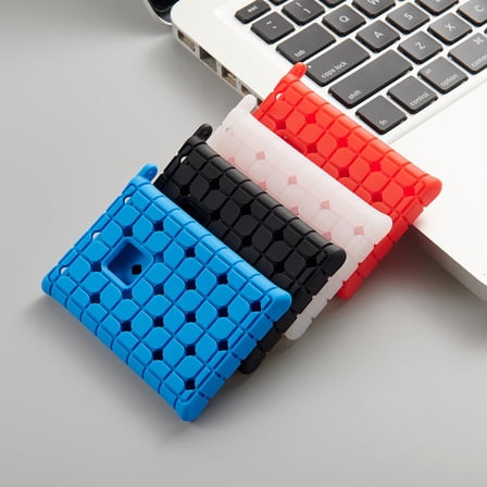 Joernso Soft Silicone Anti-fall SSD Hard Disk Protective Cover Carrying Case for Samsung T7 Touch