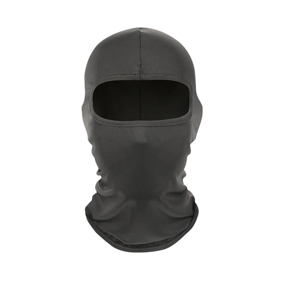 Joernso Solid Color Balaclava Ski Face Guard Outdoor Fishing Riding Cooling Neck Gaiter Full Head Windproof Sunscreen Headgear