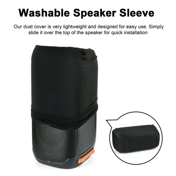 Joernso Speaker Dust Cover High Elasticity Wear Resistant Custom Fit Design Protective Cover Dust Case Protector for JBL Partybox 100/110