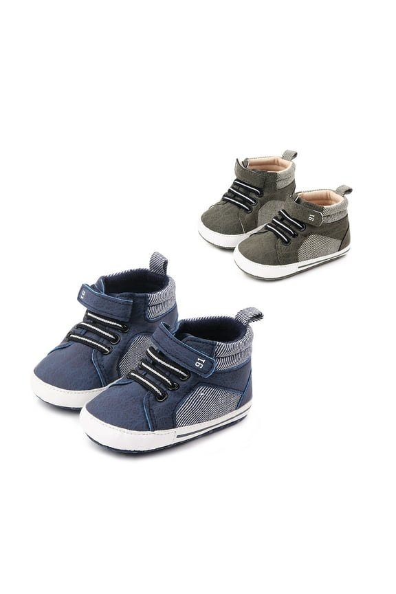 Spring Autumn 0-1 Year Old Baby Boy Toddler Shoes Non-slip Soft Sole Sneakers