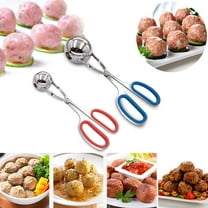 Joernso Stainless Steel Non-sticky Meatballs Rice Balls Clip Maker Mold Kitchen Tool