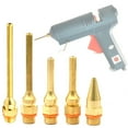 thumbnail image 1 of Joernso Sturdy Hot Melt Glue Nozzle Excellent Performance High Adaptability Threaded Connection Dedicated Glue Nozzle for Home, 1 of 8