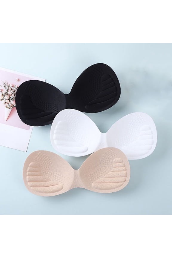 Swimsuit Padding Inserts Foam Triangle Sponge Pads Chest Cups Breast Bra Chest Pad Bikini One-piece Padded Women Clothes Accessories