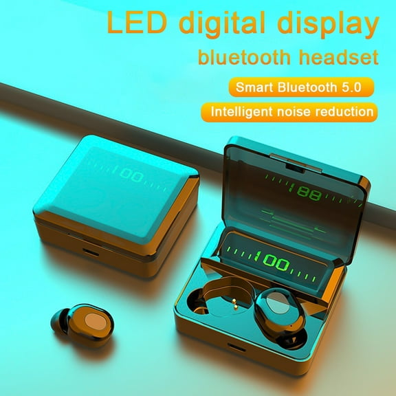 Joernso T12 Earphones Bluetooth-compatible 5.0 Rechargeable Wireless In-ear Earbuds for Phone