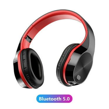 Joernso T5 Folding Wireless TF Card Bluetooth-compatible 5.0 Stereo Music Headphone Sports Headset