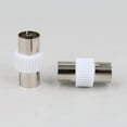 thumbnail image 1 of Joernso TV Coaxial Cable Aerial RF Antenna Extension Adapter Female to Female Connector, 1 of 7