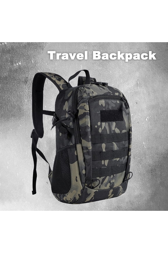 Travel Backpack Ergonomic Waterproof Nylon 15L Breathable Comfortable Camping Rucksack for Outdoor