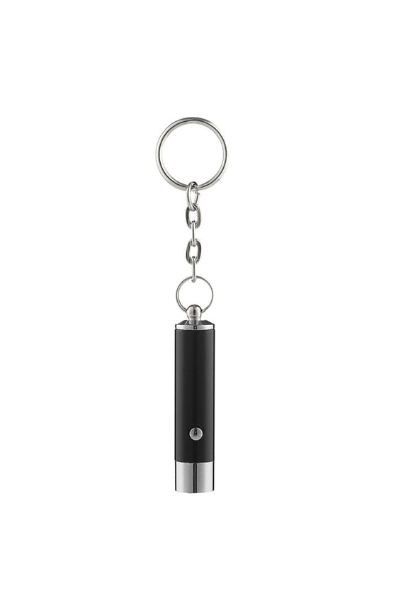 UV Flashlight Keychain Mini Battery Operated Portable Multifunctional Anti-fake Money Detection Metal Black Lamp Torch Key Ring Backpack Supplies