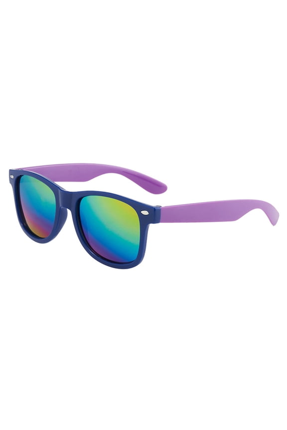 Unisex Children Sunglasses Gradient Colorful Lens Anti-UV Block Sunlight Eye Protection Clear Vision Photo Prop Outdoor Vacation Beach Pool Kids Eyewear