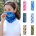 thumbnail image 1 of Joernso Unisex Floral Print Headband Sun Protection Dust Proof Cycling Neck Gaiter Scarf, 1 of 6