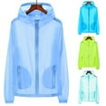 thumbnail image 1 of Joernso Unisex Summer Pockets Zip Hooded Windproof Sun Coat Fishing Jacket, 1 of 5