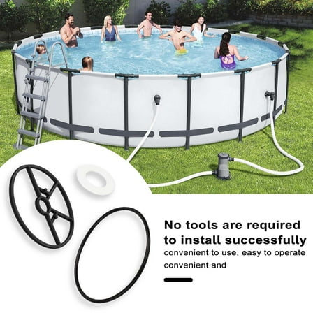 Joernso Valve for VarifloXL 1-1/2 Ring Gasket Rebuild Kit Multiport Valve Vari-Flo Valve Model SP-714T SPX0714CA Pool Spa Replacement Parts