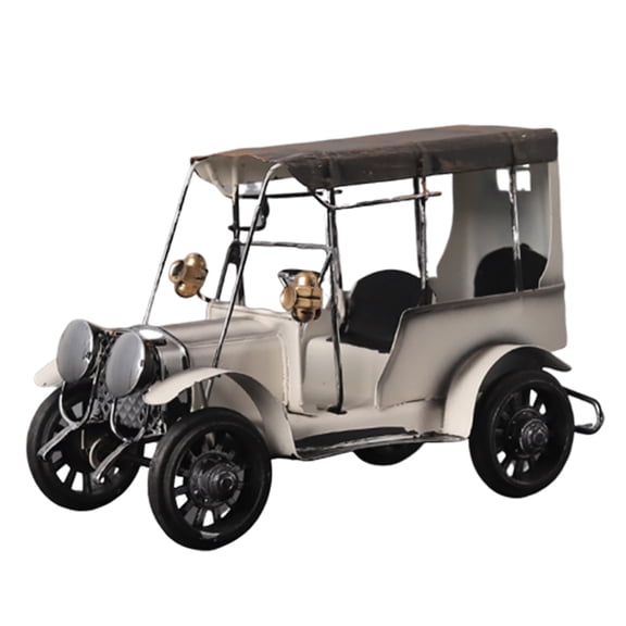 Joernso Vintage Iron Art Old Car Model Craft Desktop Ornament Kids Toy Collection Gift