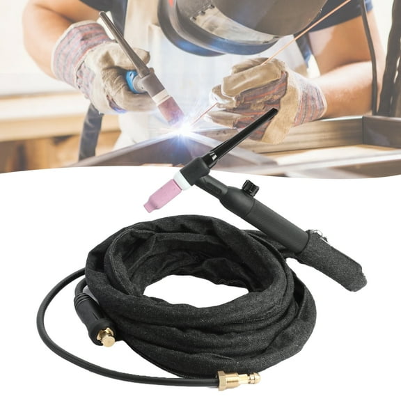 Joernso WP26P TIG Torch Set Flexible Anti-fall Head 200A 4M Air-cooled TIG Welding Torch Kit for Automotive Maintenance