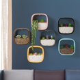thumbnail image 1 of Joernso Wall Flowerpot DIY Decorative Creative Wall Hanging Flower Pots Garden Basket Tool for Home, 1 of 8