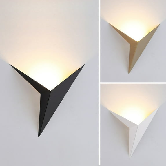 Joernso Wall Lamp Fine Workmanship Various Application Triangle Shape Modern Wall Sconce Light for Balcony