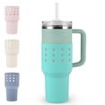 thumbnail image 1 of Joernso Water Bottle Sleeve Anti-Scratch Heat-Resistant Protective Water Bottler Non-slip Silicone Boot Sleeve Tumbler Accessories, 1 of 7