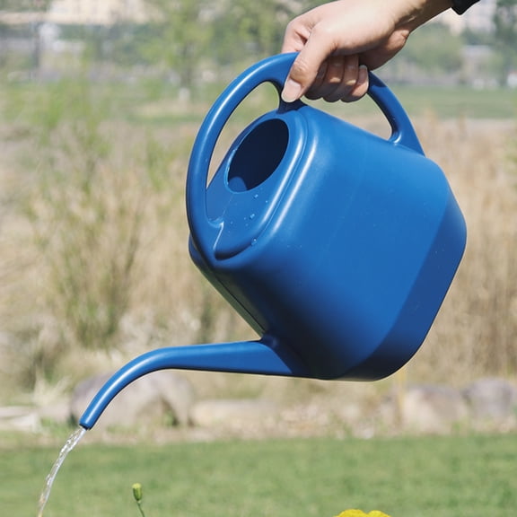 Joernso Watering Can High Capacity Non-slip Anti-fall Long Spout Garden Flowers Watering Device for Backyard
