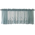 thumbnail image 1 of Joernso Window Treatment Fine Workmanship Wide Application Polyester Romantic Flower Curtain Valance Household Supplies, 1 of 7
