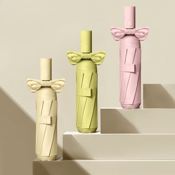 Joernso Windproof Aluminum Alloy Umbrella Stable Practical Sun Blocking Coating Umbrella for Travel