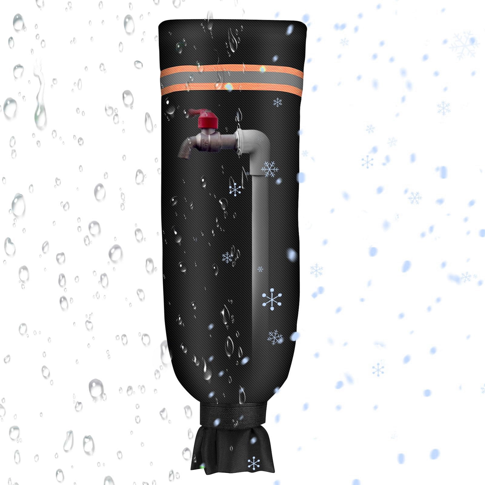 Joernso Winter Outdoor Faucet Cover Waterproof Oxford Cloth Reflective