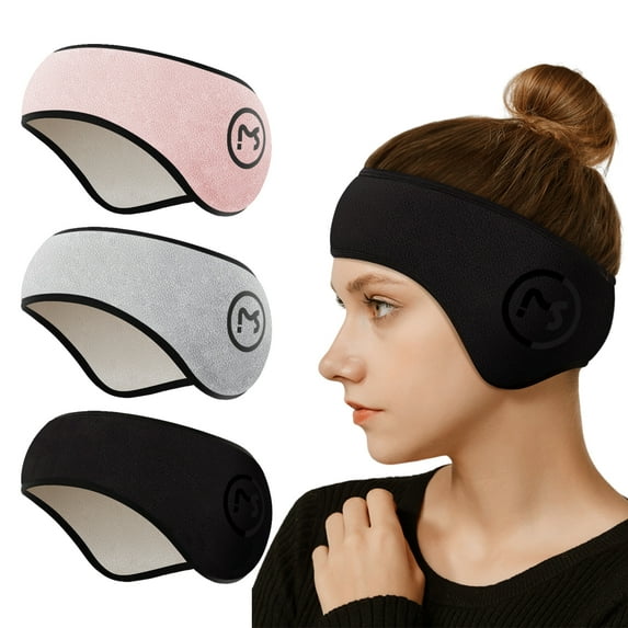 Joernso Winter Thicken Earmuffs with Fastener Tape Adjustable Super Soft High Elastic Windproof Ear Bag Thermal Earmuffs