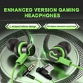 thumbnail image 1 of Joernso Wired Headphone 3.5mm/Type-C Sports Headset Stereo Sound In-ear Earphone with Mic for Gaming Music Call, 1 of 8