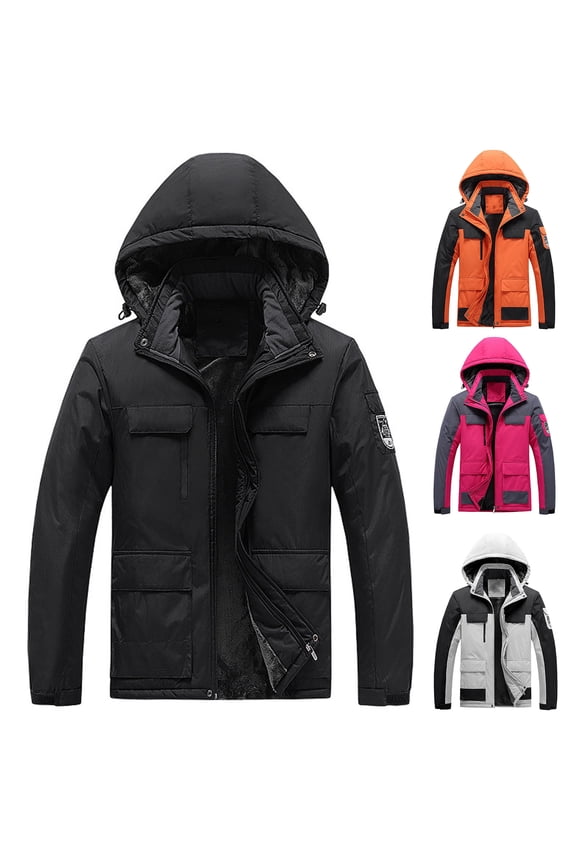 Women Winter Waterproof Ski Warm Snow Coat Windbreaker Hooded Raincoat Jacket