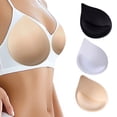 thumbnail image 1 of Joernso Women's Bra Pad Inserts Removable Tear Drop Shape Bra Cup Inserts Push Up Breast Enhancer for Swimsuits Yoga Sports Bras, 1 of 7