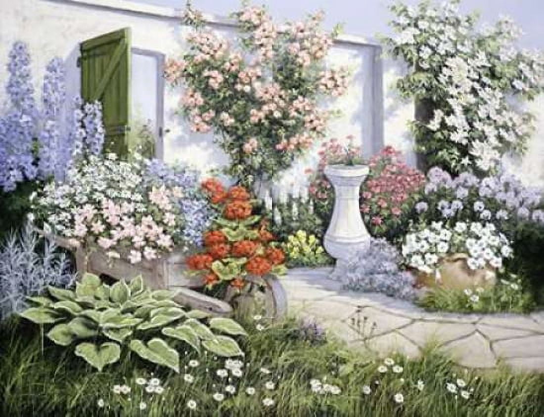 Joes Garden Canvas Art - Peter Motz (22 x 28)
