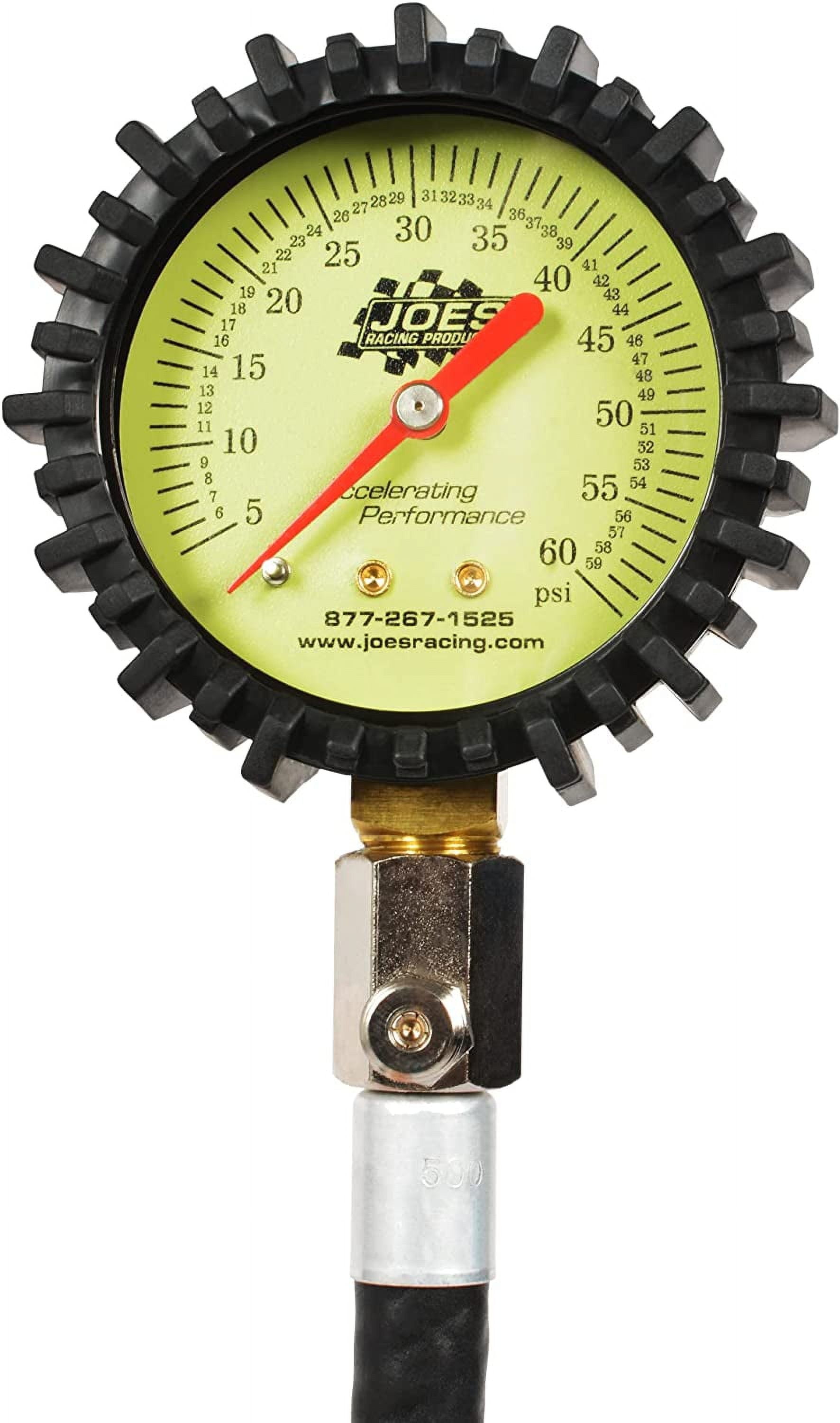 Joes Racing 32307 (060) PSI Tire Pressure Gauge