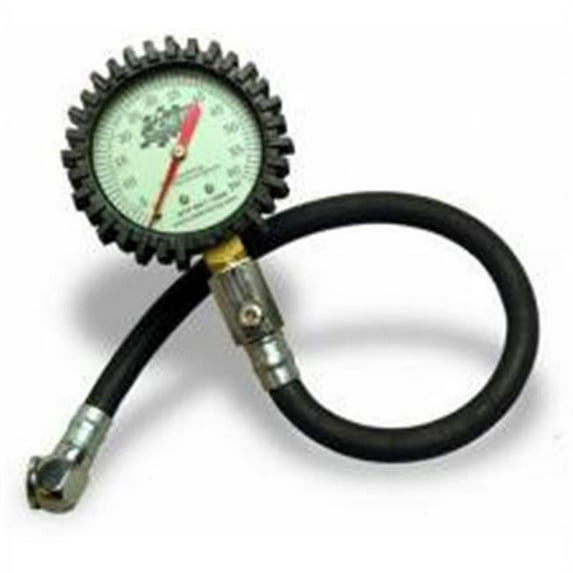 Joes Racing Products 32307 Glow-In-The-Dark Tire Pressure Gauge, 0-60 PSI