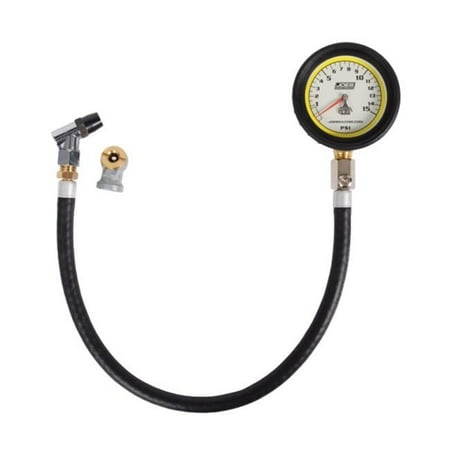 Joes Racing Products 32315 Tire Pressure Gauge with 0-15 PSI Pro No Hold
