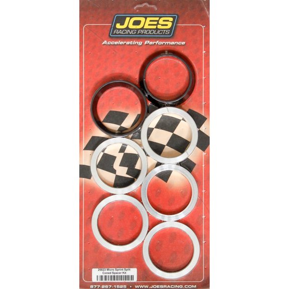 Joes Racing Products Coned Axle Spacer Kit For Mini Sprint
