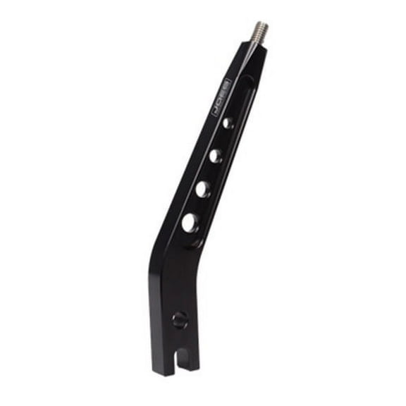 Joes Racing Products JOE17005 0.375-16 in. Universal Thread Shift Lever with 8 x 2 in. Aluminum Left Offset, Black Anodize