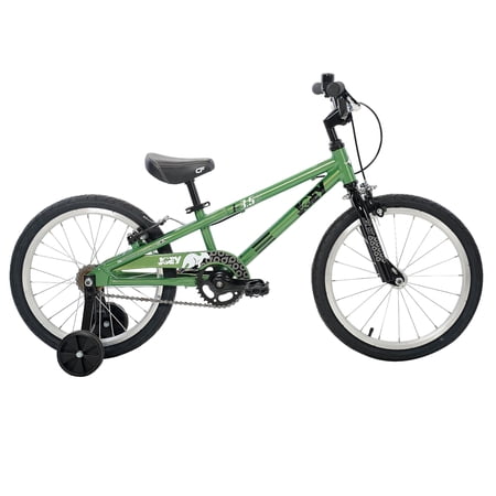 Joey 3.5 Ergonomic Kids Bicycle, For Boys or Girls, Age 3-6, Height 37-47 inches, in Green