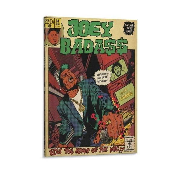 Joey Badass Poster Canvas Wall Art Posters For Room Aesthetic And DecorCanvas Painting Posters And Prints Wall Art for Living Room Bedroom Decor