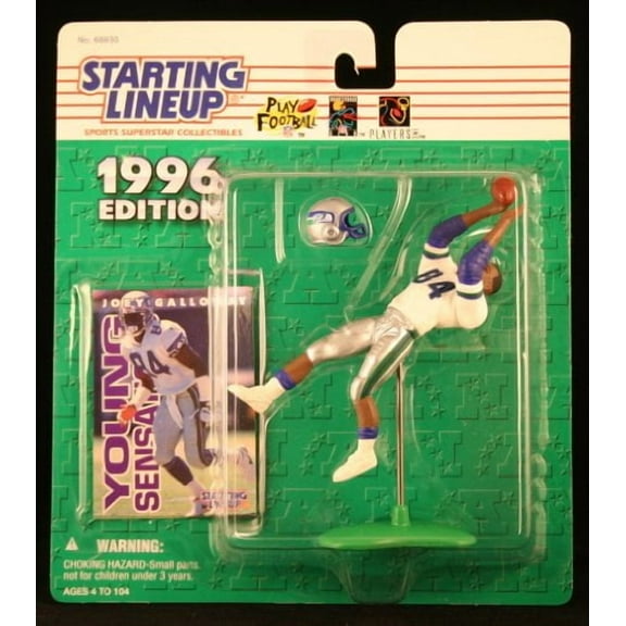 Joey Galloway Starting Lineup Figure NFL 1996 Seattle Seahawks New Sealed