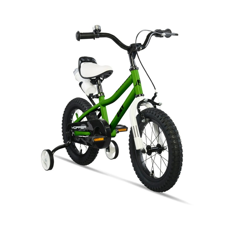Joey Hopper 14 Inch Easy Assembly Kid s Bicycle Bell Included Green Walmart