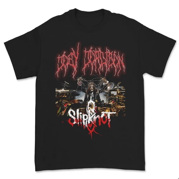 Joey Jordison Slipknot Legend T-shirt Black Unisex All Sizes S to 5XL