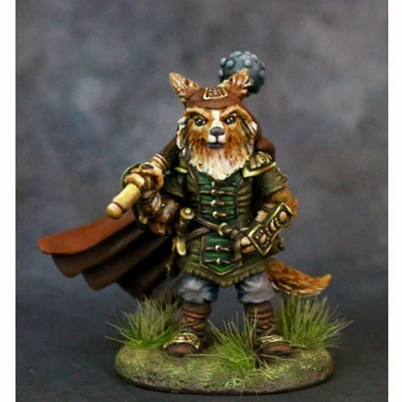 Joey The Thug Sheltie Rogue Miniature Critter Kingdoms Dark Sword Miniatures