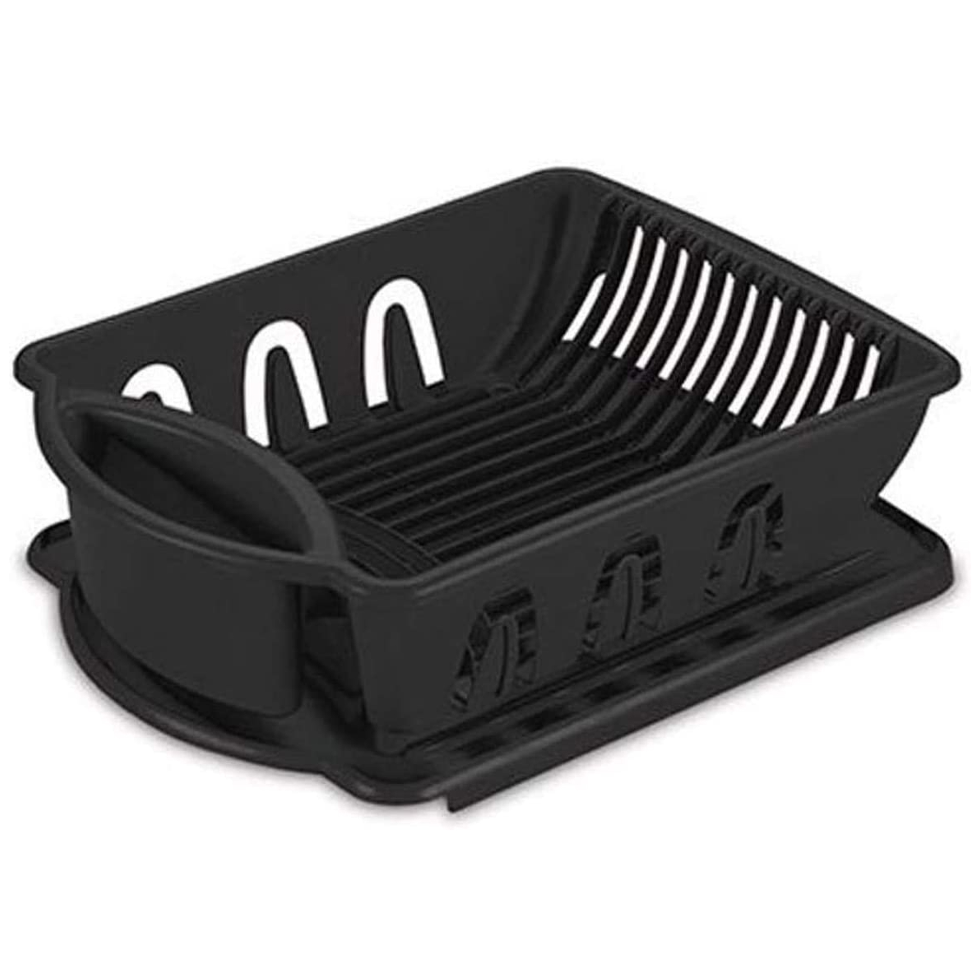 Home Logic Gravity SelfDraining Dishboard, Black