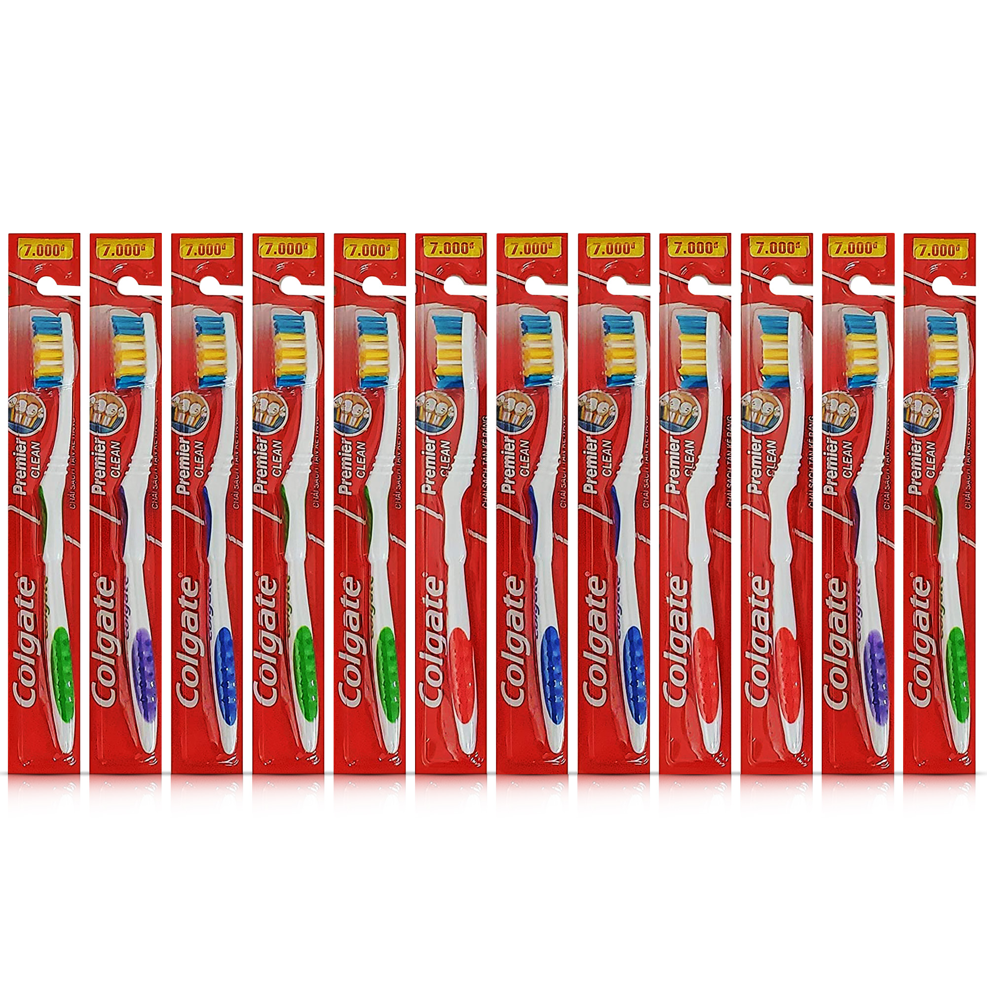 Colgate Toothbrushes Premier Extra Clean ( 12 Toothbrushes) - Walmart.com