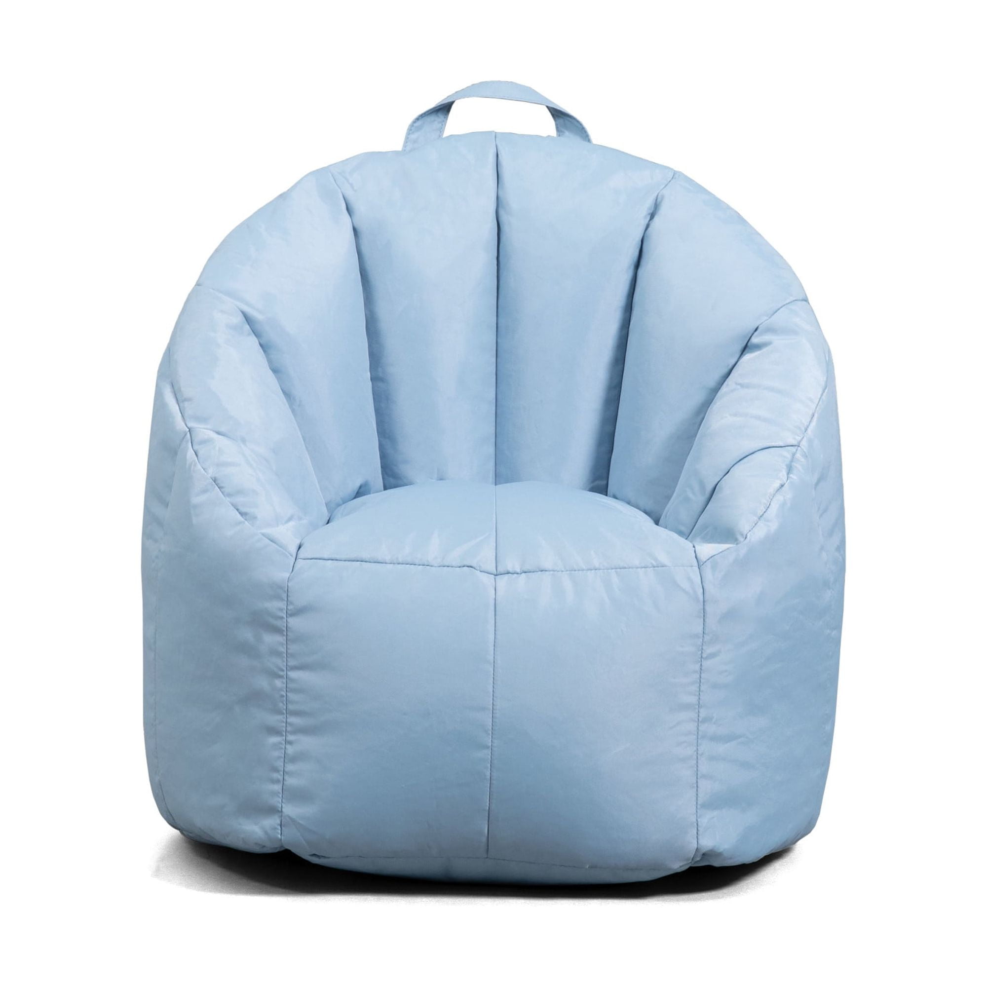 Big Joe Joey Junior Kids Bean Bag Chair, 1.5 Feet, Blue Fog
