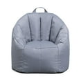 thumbnail interactive-video image 1 of Big Joe Joey Junior Kids Bean Bag Chair, 1.5 Feet, Durable Polyester Nylon Blend, Gray, 1 of 8
