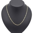 thumbnail image 1 of JoeytheJewelryNY 18k Layered Real Gold Filled Figaro link chain, 1 of 4