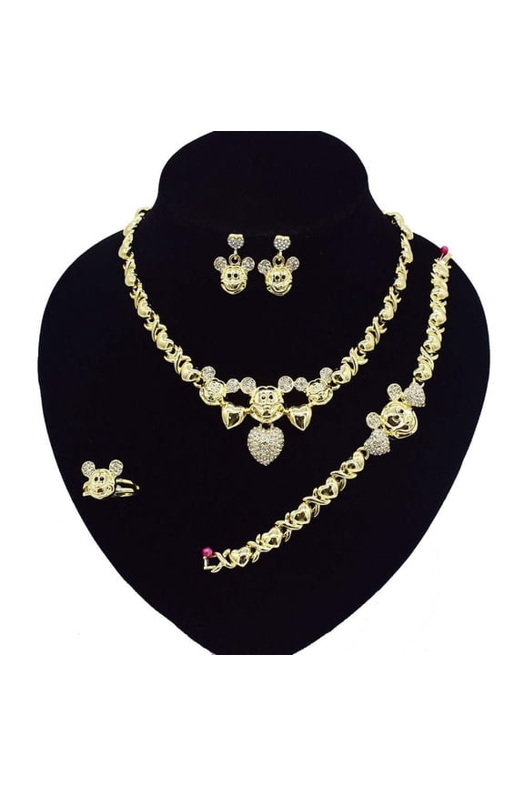 HUGS &KISSES xo set gold Plated #105