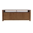 thumbnail image 1 of Jofran 80" Modern Transitional Media Console TV Stand with Four-Door Cabinet Storage, 1 of 10