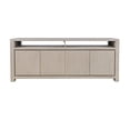thumbnail image 1 of Jofran 80" Modern Transitional Media Console TV Stand with Four-Door Cabinet Storage, 1 of 10